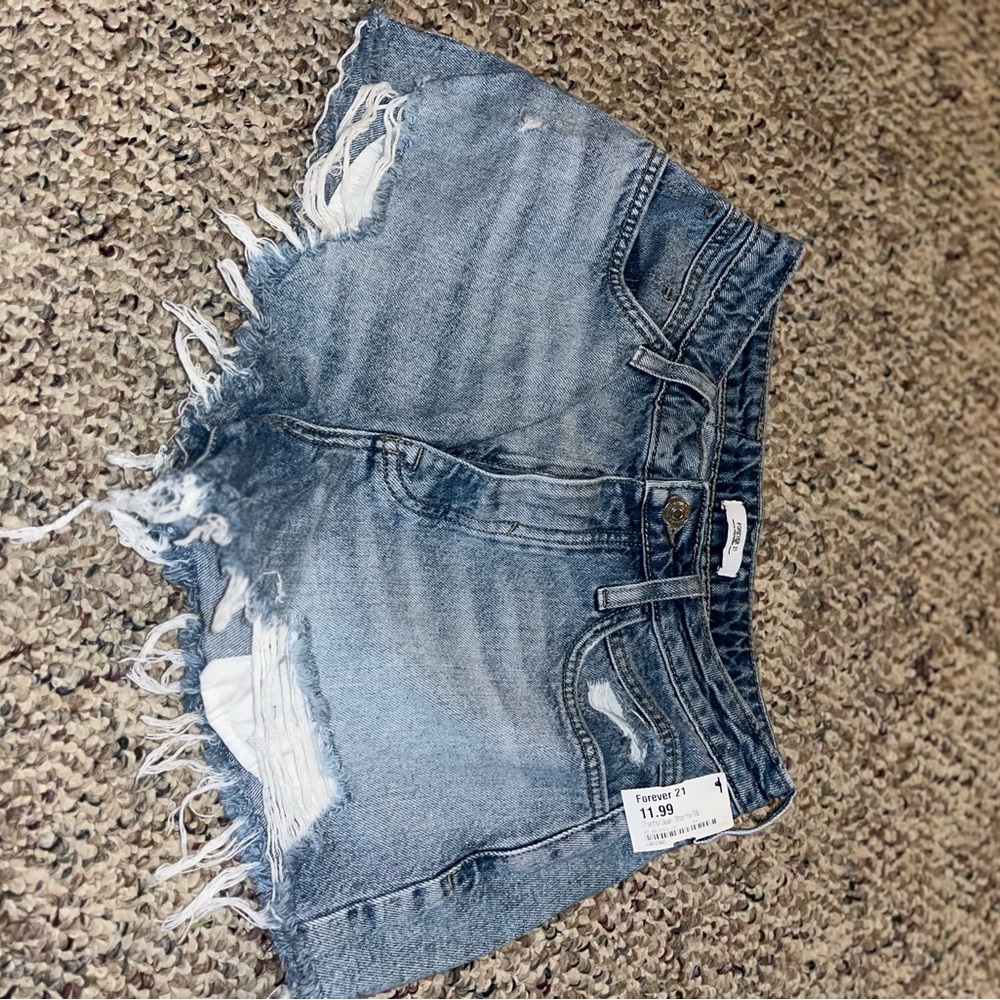 Forever 21 Blue Denim Women's Shorts
